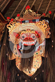 Balinese Barong dance mask