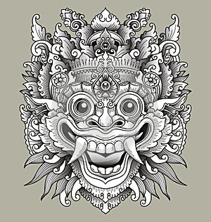 Balinese Barong Traditional Mask