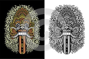 Balinese Demon Mask