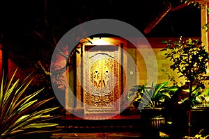 Balinese Doorstep