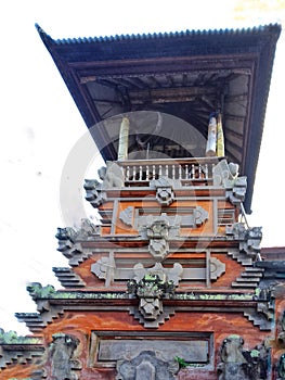 Balinese drum pavilion where a slit log drum is placed its essentially a drum tower or a watch tower
