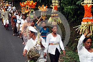 Balinese faithful
