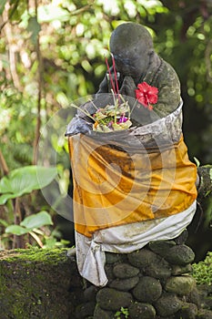 Balinese Hindu Offerings Called Canang photo