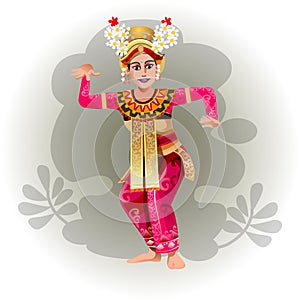 Balinese legong Dance