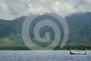 Balinese Northwest Coastline.