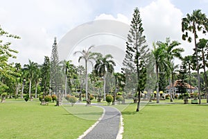 Balinese Park in Taman Ujung