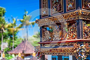 Balinese stone sculpture art