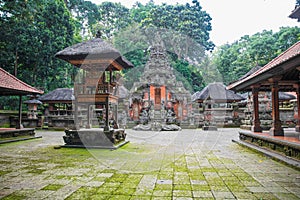 Balinese temple in Ubud Sacred Monkey Forest