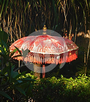 Balinese umbrella Canggu bali