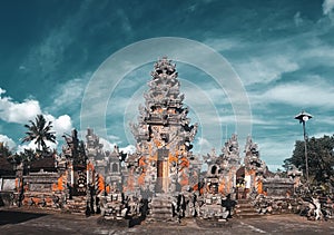 The Balinesse temple