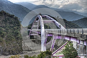 Baling Bridge at LaLa Mountain, Toayuan Taiwan photo