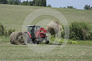 Baling Hay