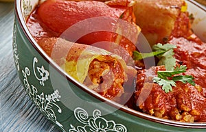 Balkan stuffed vegetables Dolmas