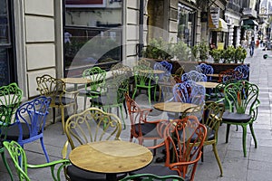 Bucharest Sidewalk Cafe