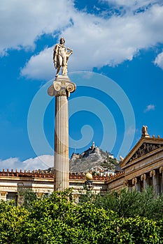 Athens University Statue