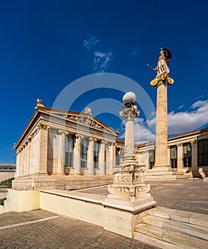 Athens University Statue