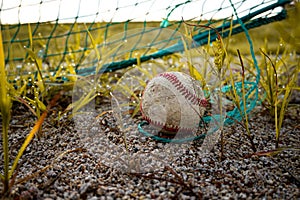 Ball for baseball for background