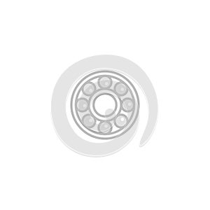 Ball bearing vector icon