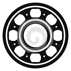 Ball bearing vector icon