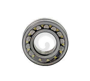 Ball bearings isolated on a white