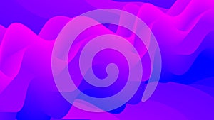 An artistic background, a gradient-blue and gradient-pink waves