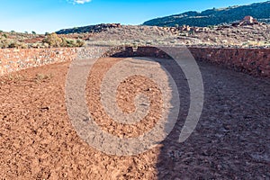 Ball court, Wupatki National Monument, AZ, US