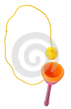 Ball in cup Wooden Toy photo