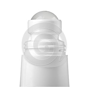 Ball deodorant isplated on white