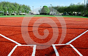 Ball Field Base Line
