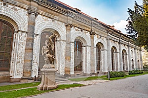 Ball Game Hall in the Royal Garden in Prague