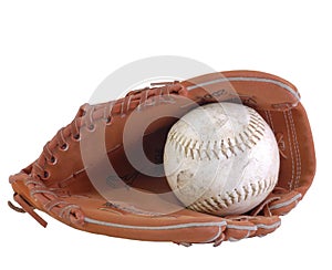 Ball and glove