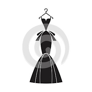 Ball gown black