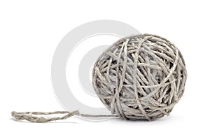 Ball of hemp twine