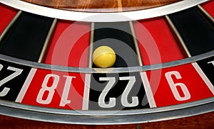 Ball in number twenty-two