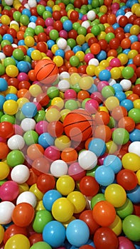 Ball plastic ball sports sport game playtime playground full colours basketball balls ball bath kids playing play