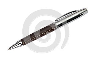 Ball point pen isolated on white