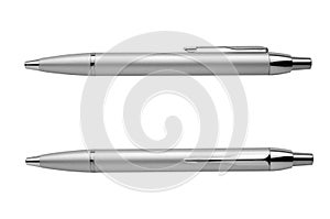 Ball point pen isolated on white background with clipping path