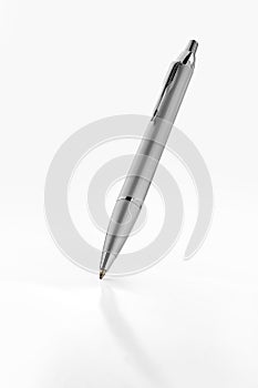 Ball point pen isolated on white background with clipping path