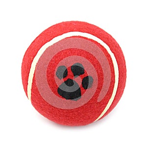 Ball red tennis for pets dogs