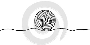 A ball of thread. ?????????????? ??????? ??????????.