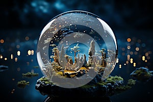 ball world, AI generated