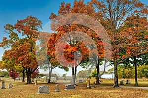 Ballard Cemetery in Autumn