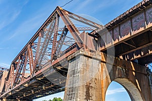 Ballard Locks Train Trestle 6