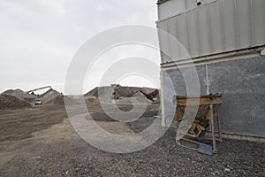 ballast plant or gravel plant