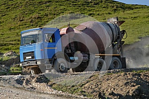 Ballast truck photo