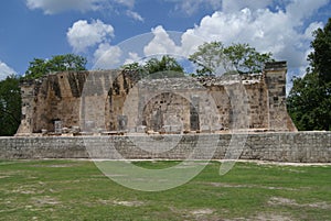 Ballcourt in Chichen Itza, Mexico