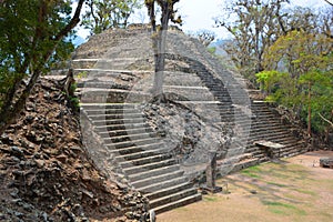 Ballcourt Copan is an archaeological site of the Maya civilization