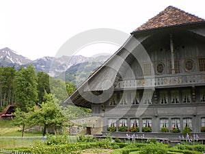 Ballenberg old Swiss alpine chalet