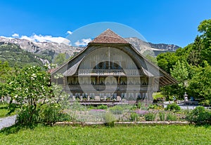 Ballenberg, Switzerland - June 2, 2019: Swiss Open Air Museum in Brienz, Switzerland