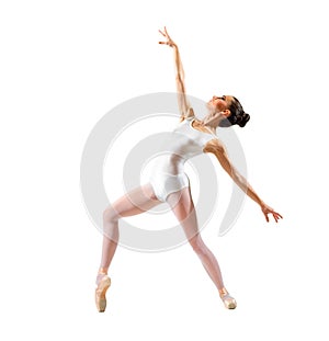 Bailarina en blanco 